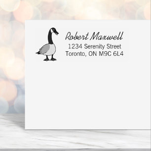 Canadian Goose Return Address Self-inking Stamp