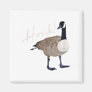 Canadian Goose Shirt Honk Funny Cute Bird Hunter G Magnet