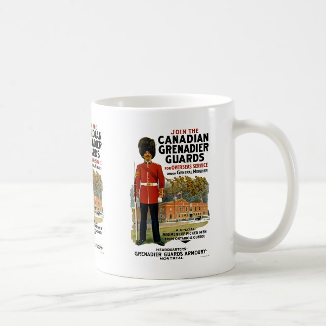 Canadian Grenadier Guards Coffee Mug (Right)