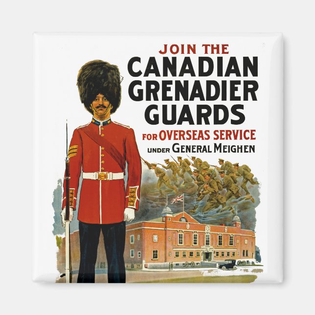 Canadian Grenadier Guards Magnet (Front)
