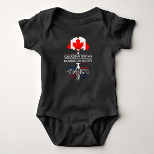 Canadian Grown with Dominican Roots   Dominican Baby Bodysuit