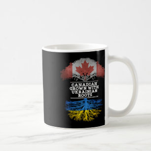 Canadian Grown With Ukrainian Roots T Shirt Coffee Mug