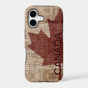 Canadian grunge flag i-phone case