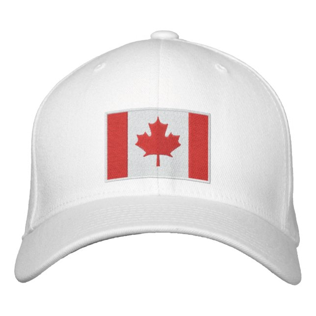 Canadian Hockey Team Embroidered Hat (Front)