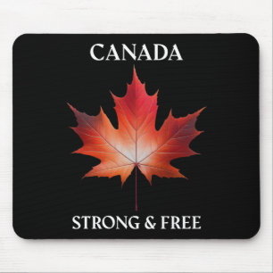 Canadian Icons Pattern – A Celebration Of Canada’s Mouse Pad