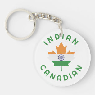 Canadian Indian Roots  Key Ring