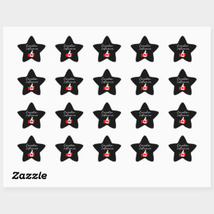 Canadian Influencer thumbs up Lighthouse route Star Sticker