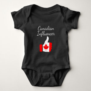 Canadian Influencer thumbs up Lighthouse T-Shirt   Baby Bodysuit