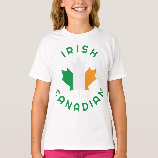 Canadian Irish  Roots T-Shirt (Front)