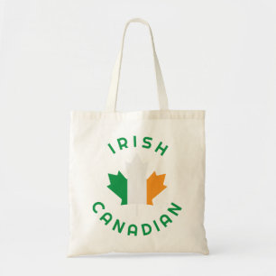 Canadian Irish Roots Tote Bag