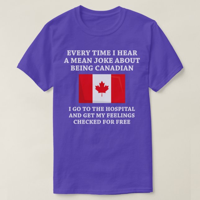 Canadian Joke T-Shirt (Design Front)