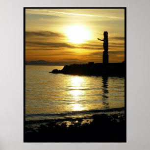 Canadian Landscape West Coast Seascape Print