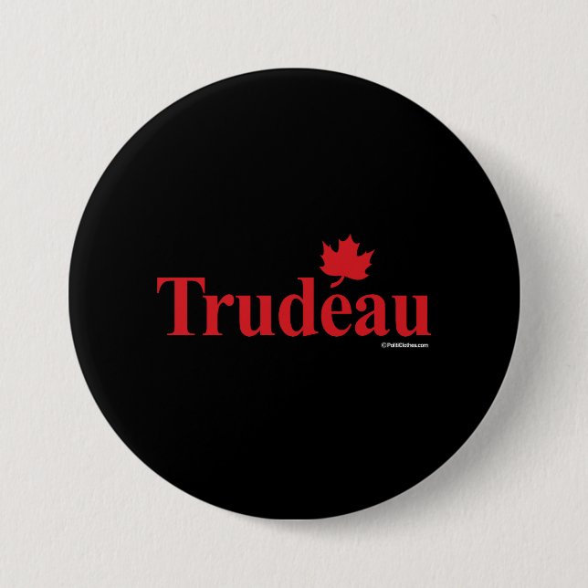Canadian Liberal Trudeau -.png 7.5 Cm Round Badge (Front)
