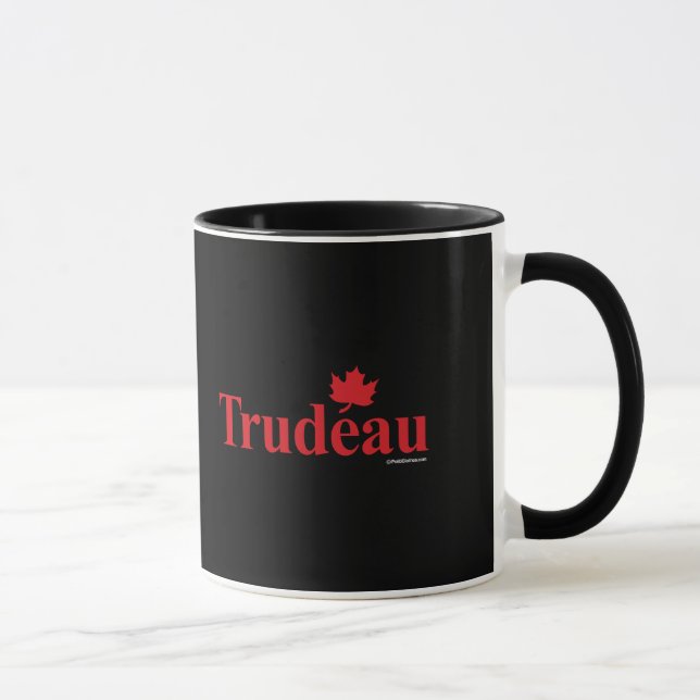 Canadian Liberal Trudeau -.png Mug (Right)