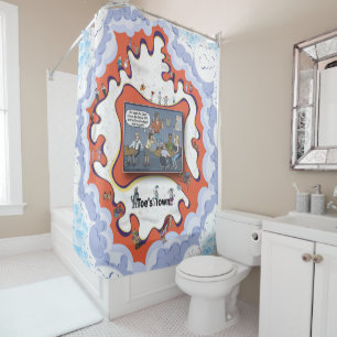 Canadian Logger Bar Humour Shower Curtain