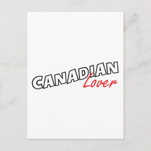 Canadian Lover Postcard
