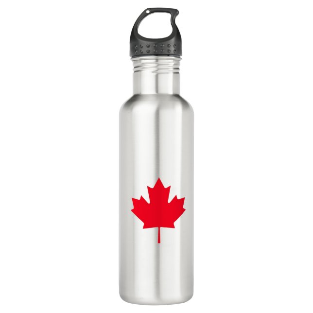 Canadian Maple Leaf  710 Ml Water Bottle (Front)