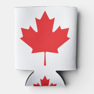Canadian Maple Leaf Can Cooler