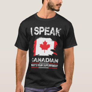 Canadian Maple Leaf Canada Flag Canadians T-Shirt