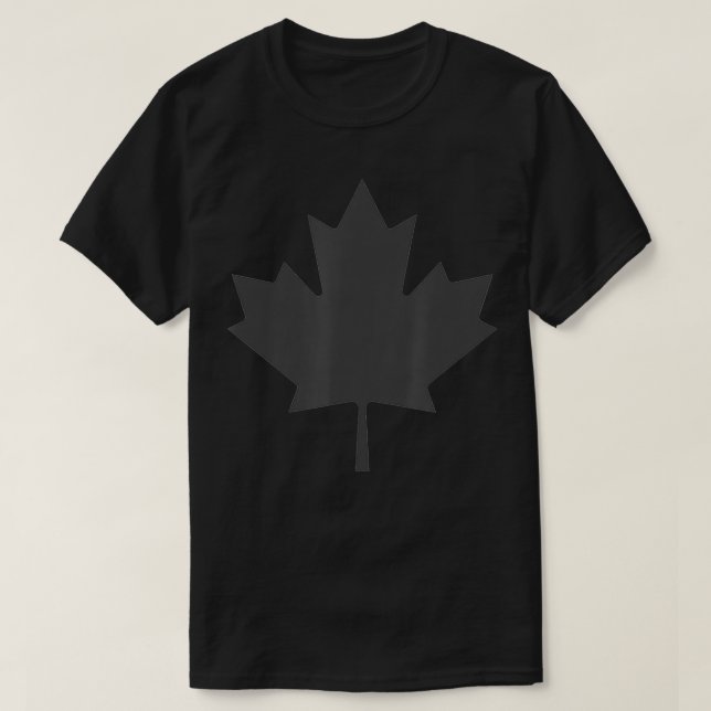 CANADIAN MAPLE LEAF CANADA FLAG CANUCK PRIDE ROOTS T-Shirt (Design Front)