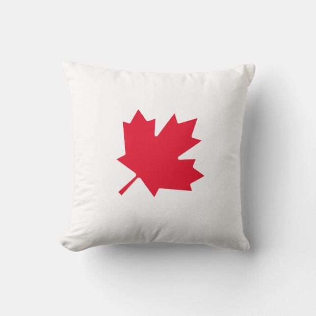 Canadian Maple Leaf Cushion (Front)