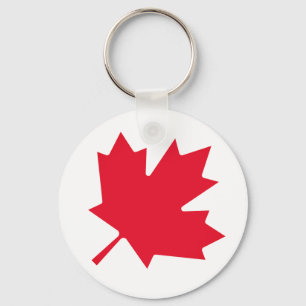 Canadian Maple Leaf Key Ring