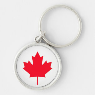 Canadian Maple Leaf Key Ring