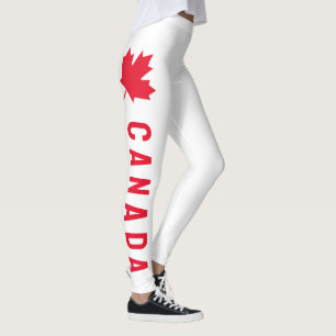 Canadian Maple Leaf Leggings