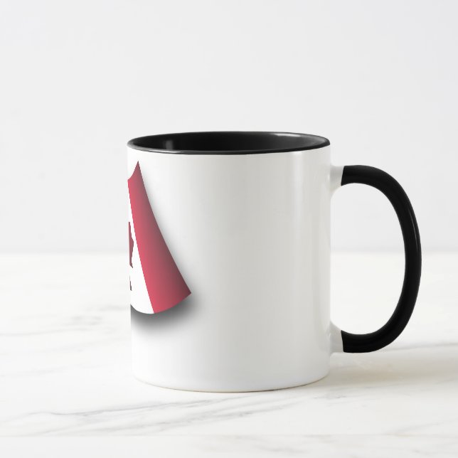 Canadian maple leaf mug (Right)