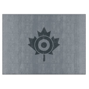 Canadian Maple Leaf Roundel Mod CANADA Cutting Board