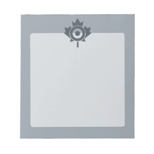 Canadian Maple Leaf Roundel Mod CANADA Notepad