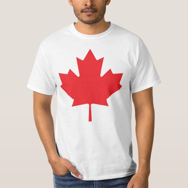 CANADIAN MAPLE LEAF T-SHIRT (Front)