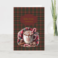 Canadian Maple Leaf Tartan Canada Greetings