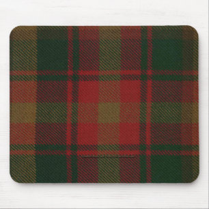 Canadian Maple Leaf Tartan Mousepad