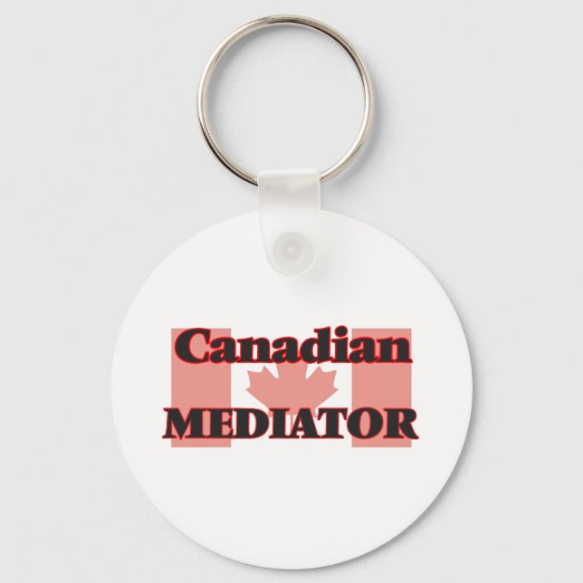 Canadian Mediator Key Ring (Front)