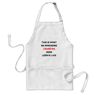 canadian mom, awesome standard apron