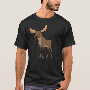 Canadian Moose Love I Just Really Like Moose Ok Fu T-Shirt