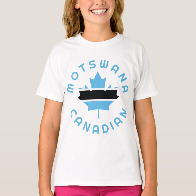 Canadian Motswana  Roots T-Shirt (Front)