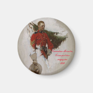 "Canadian Mountie, Cosmopolitan magazine-1919" Magnet