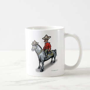 Canadian Mounty Coffee Mug