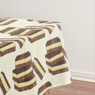 Canadian Nanaimo Bars Canada British Columbia Food Tablecloth