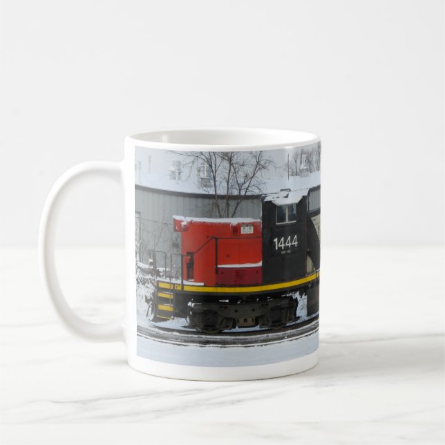 Canadian National - CN 1444 - Hamilton, Ontario Coffee Mug (Left)