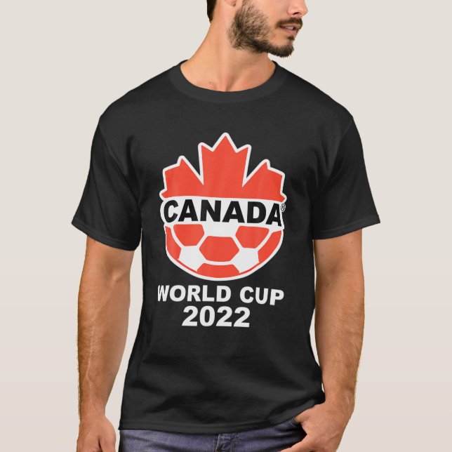 Canadian National Football Team Lover Road To Qata T-Shirt (Front)