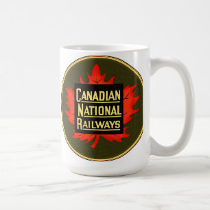 Canadian national railways coffee mug