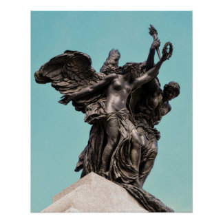 Canadian National War Memorial Peace and Freedom   Poster