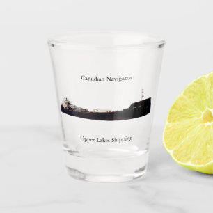Canadian Navigator shot glass