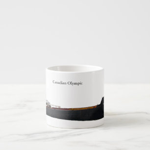 Canadian Olympic cutout espresso mug
