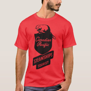 Canadian Pacific Steamships Tourist T-Shirt