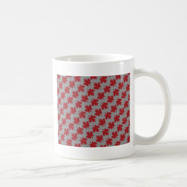 Canadian Pattern Coffee Mug (Right)