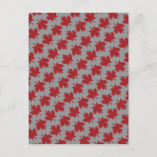 Canadian Pattern Postcard
